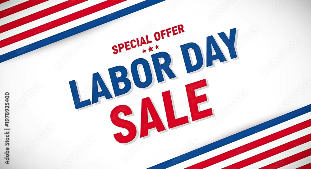Fototapeta premium Labor day sale celebrate workers with special offers discounts a guide to labour day savings