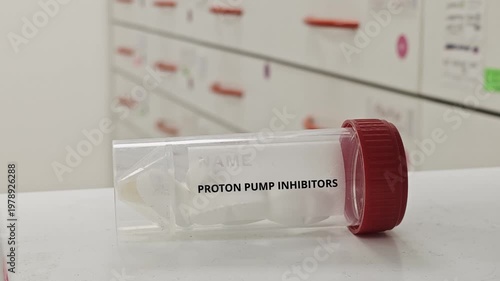 PROTON PUMP INHIBITORS tablets used to suppress gastric acid secretion and treat reflux