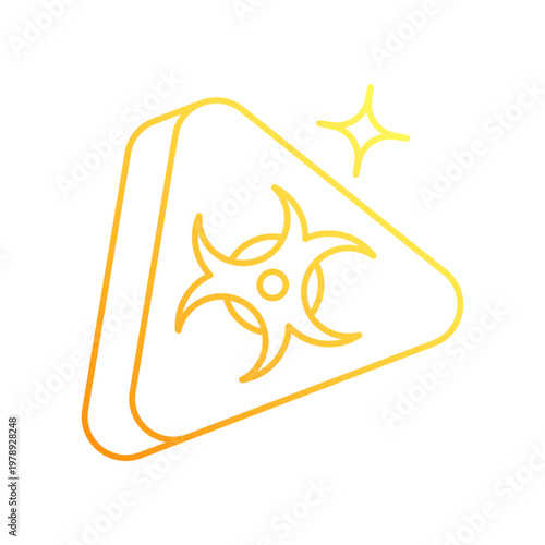 Hazardous Waste vector icon