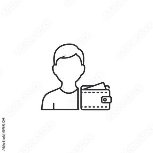 A person holding a wallet with money.