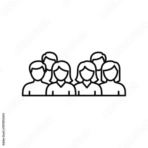 A group of people standing together.