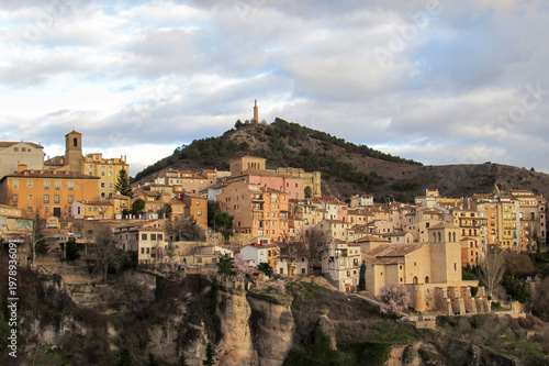 Historic Cuenca Built on a Cliffside Gorge.