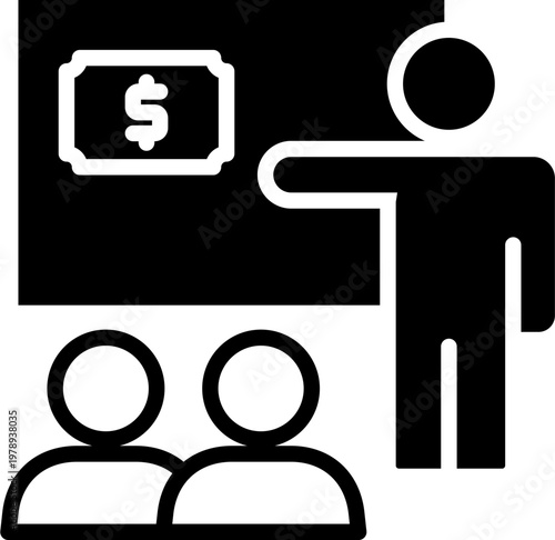 Business Presentation mixed icon