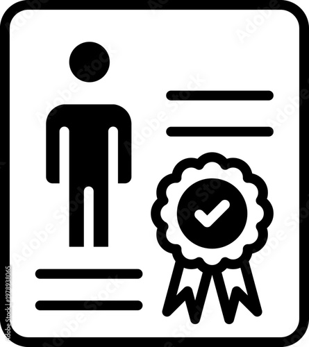 Qualification mixed icon