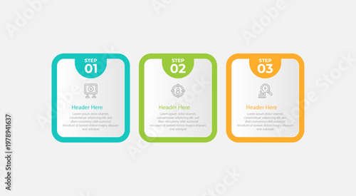 Displays three speech bubble diagrams with different color accents and headers.