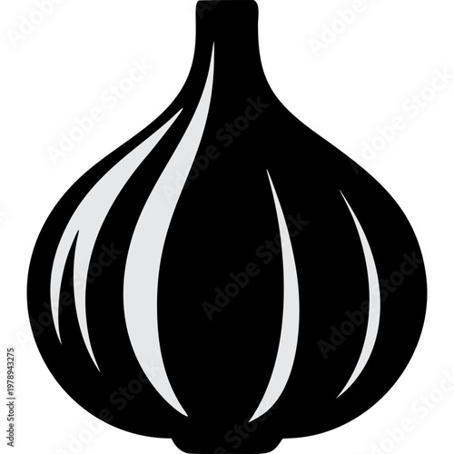Garlic Icon Vector