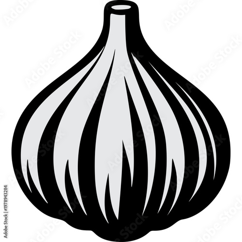 Garlic Icon Vector