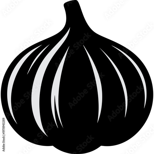 Garlic Icon Vector