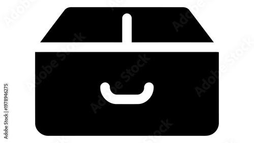 Accessory storage drawer icon