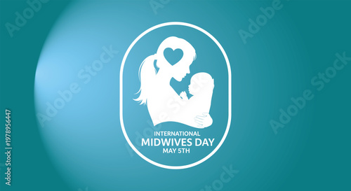 Midsummer day celebration a woman with flowers in an oval frame