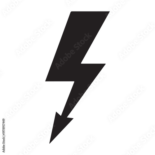 Power Icon, Lightning Power Icon
