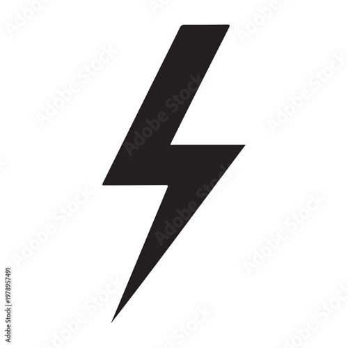 Power Icon, Lightning Power Icon