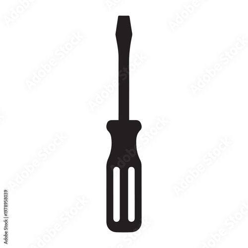 screwdriver equipment icon vector