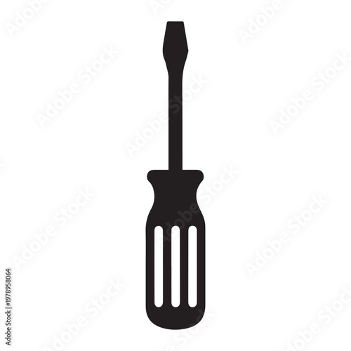 screwdriver equipment icon vector