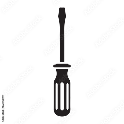 screwdriver equipment icon vector