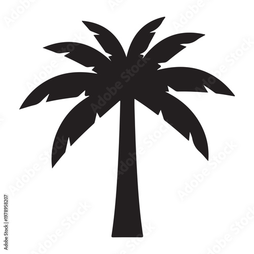 Palm icon  isolated sign symbol vector illustration.