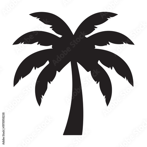 Palm icon  isolated sign symbol vector illustration.