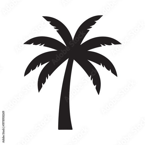 Palm icon  isolated sign symbol vector illustration.