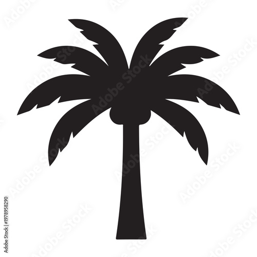 Palm icon  isolated sign symbol vector illustration.