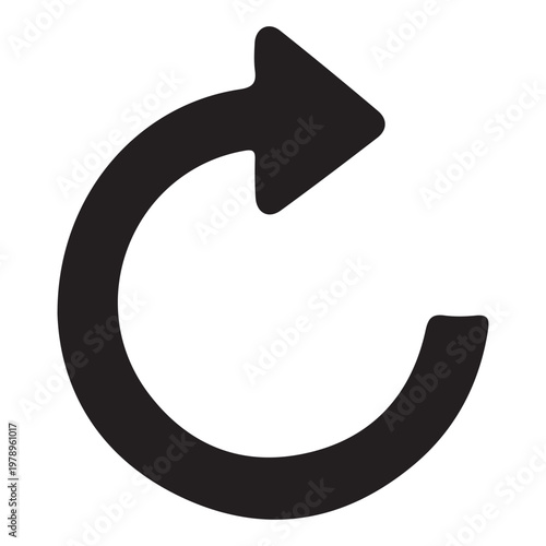 Refresh icon . Reload icon vector. Update icon. convert icon. flat style - stock vector. 