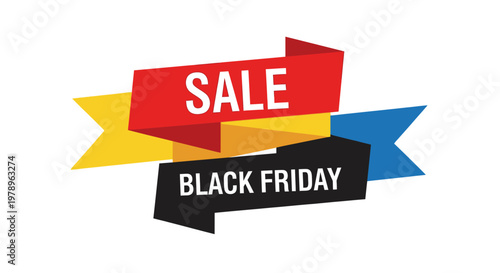 An eye-catching banner announces the Black Friday sale with bold text and vibrant colors. It's a visual cue to grab attention and drive the sales