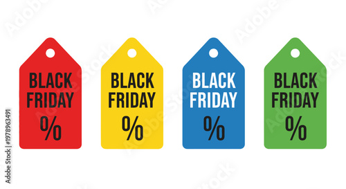 Black Friday Sale tags for your shopping spree! Get ready for incredible discounts on these tags!