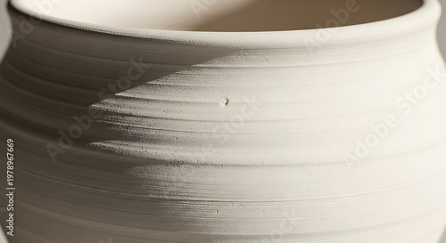 Handmade Ceramic Pot Close-up