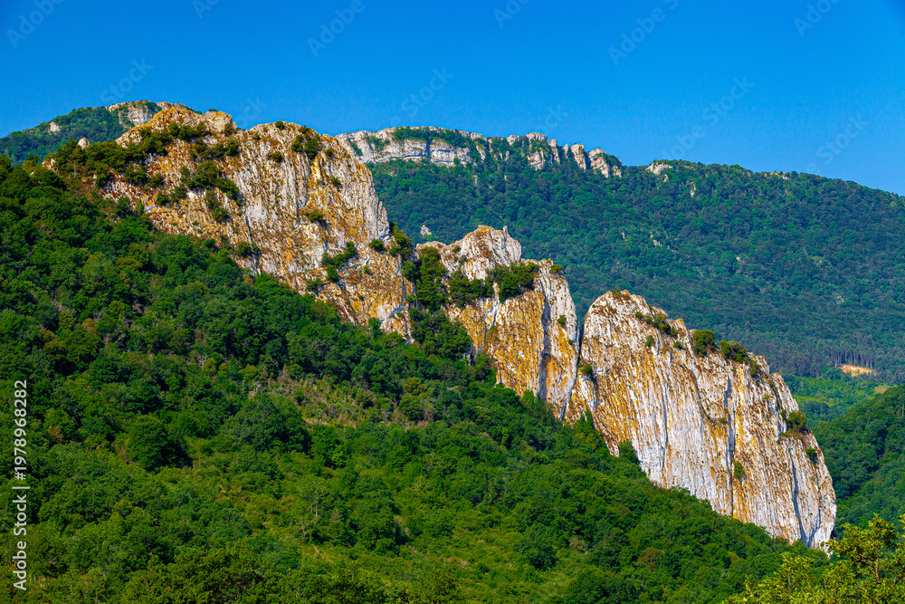 Fototapeta premium Aude Vallée de Bugarach (11) FR