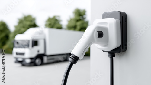 EV Charging Truck: A sleek ...