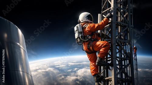 Astronaut's Ascent: An astr...