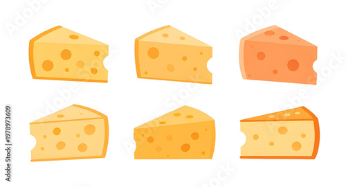 cheese, cartoon, illustration, food, dairy, swiss, maasdam, yellow, slice, block, hole, tasty, snack, cooking, kitchen, design, cute