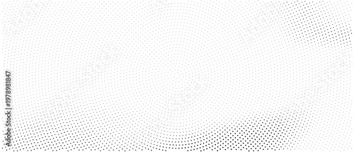Radial halftone gradient background