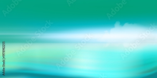 Abstract teal and blue gradient background, smooth modern color transitions, soft luminous glow, clean minimal aesthetic, calming digital atmosphere, perfect for technology, branding, posters