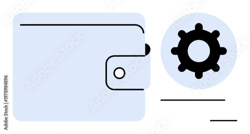 Digital wallet concept. Digital wallets enable secure online payments and simplify financial transactions. Digital wallets support e-commerce, fintech, banking, and personal finance tools. Suitable