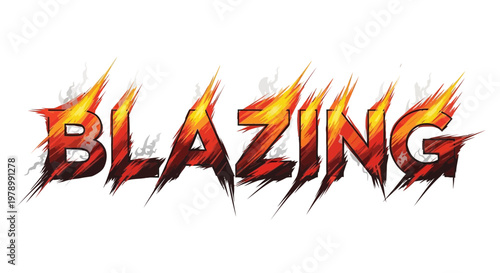 Blazing Text Effect with Fire and Smoke