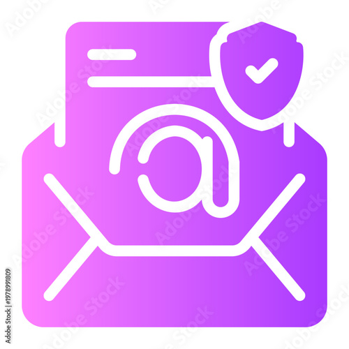 shield gradient icon