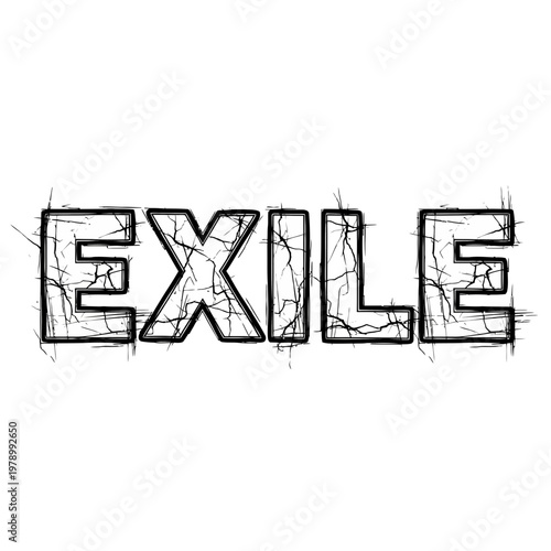 Exile Text Effect
