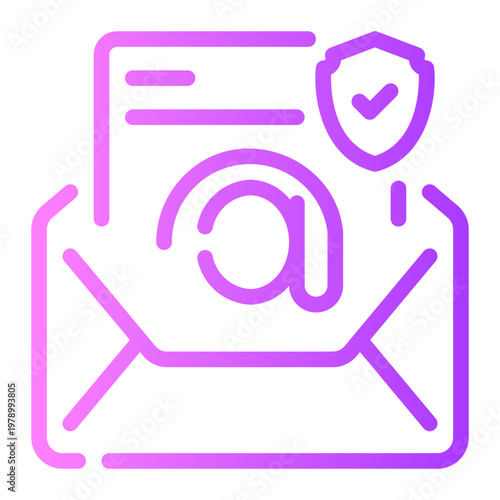 shield gradient icon