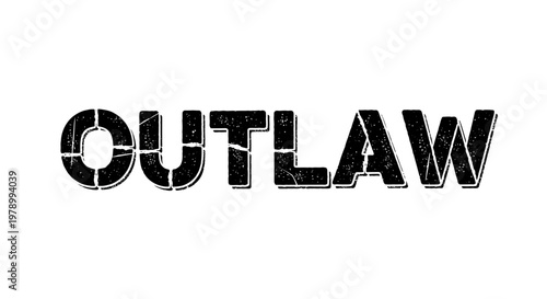 Outlaw Text Effect