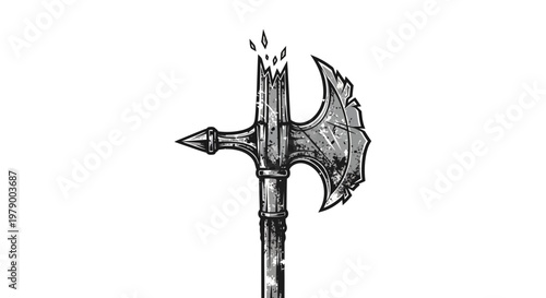 Broken Battle Axe Head