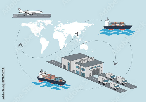 Global Logistics and Supply Chain Management Illustrated