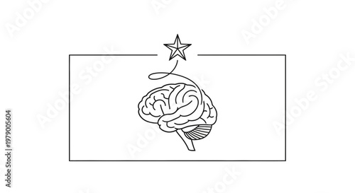 Creative Idea Brainstorming Star Concept