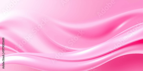 Elegant pink and purple abstract silk background featuring a smooth flowing satin texture with soft violet light waves for a luxury fabric wallpaper design