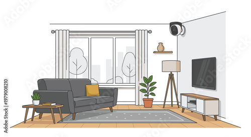 Home Security Camera Concept