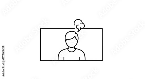 Person Thinking, Idea Bubble, Frustration, Brainstorming, Problem Solving, Mental Process