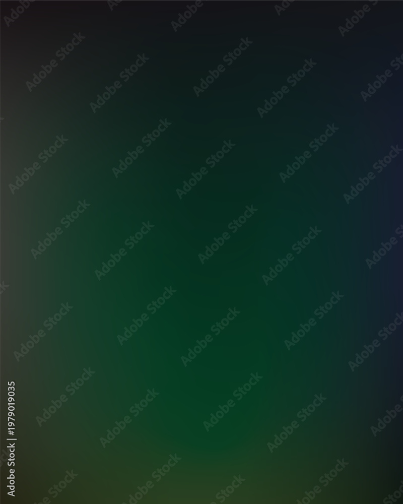 Fototapeta premium Dark Green Gradient Background abstract