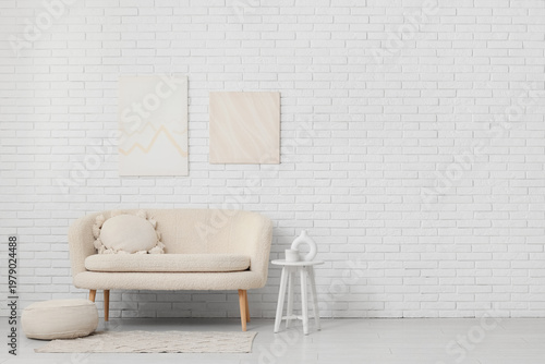Interior of living room wit...