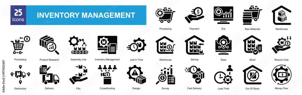 Fototapeta premium Inventory Management 