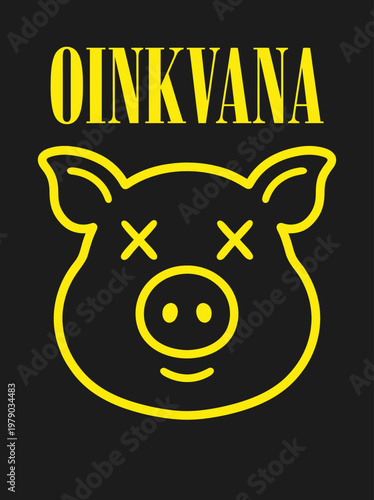 Pig Face with Crossed Eyes.