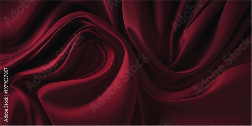 abstract background luxury cloth or liquid wave or wavy folds of grunge silk texture satin velvet material or luxurious Christmas background or elegant wallpaper design, background